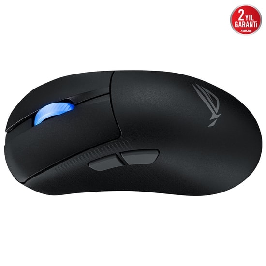 ASUS ROG Keris II Ace Wireless Oyuncu Mouse - 42000 DPI, 750 IPS, Optik Sensör, Aura Sync RGB, 54g Hafif Tasarım