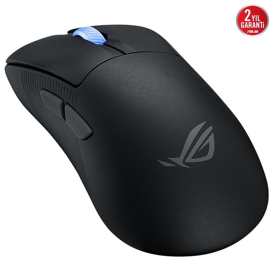 ASUS ROG Keris II Ace Wireless Oyuncu Mouse - 42000 DPI, 750 IPS, Optik Sensör, Aura Sync RGB, 54g Hafif Tasarım