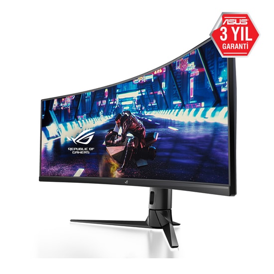Asus Rog Strix XG49VQ 49 Gaming Va Kavisli Aura Rgb Freesync 2 Hdr Dfhd 3840x1080 1ms 144hz Dp Hdmi Usb Mm Vesa  Monitör