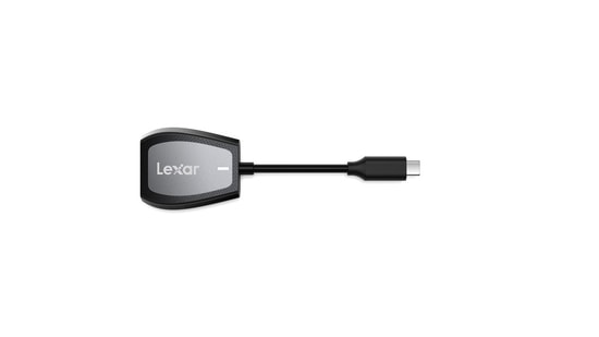 Lexar Card Reader Professional Usb-C Dual-Slot Reader Support Sd And Microsd Uhs-Ii Cards Kart Okucu LRW470U-RNHNG