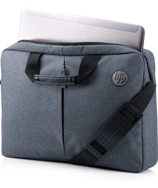 HP Essential 15.6 inç Top Load Gri Laptop Çantası (K0B38AA) - Tekstil Malzeme, Omuz Askılı, Suya Dayanıklı Tasarım