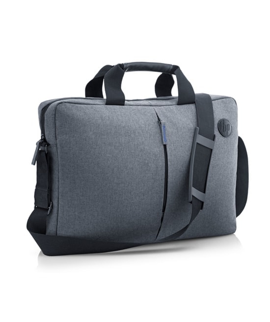 HP Essential 15.6 inç Top Load Gri Laptop Çantası (K0B38AA) - Tekstil Malzeme, Omuz Askılı, Suya Dayanıklı Tasarım