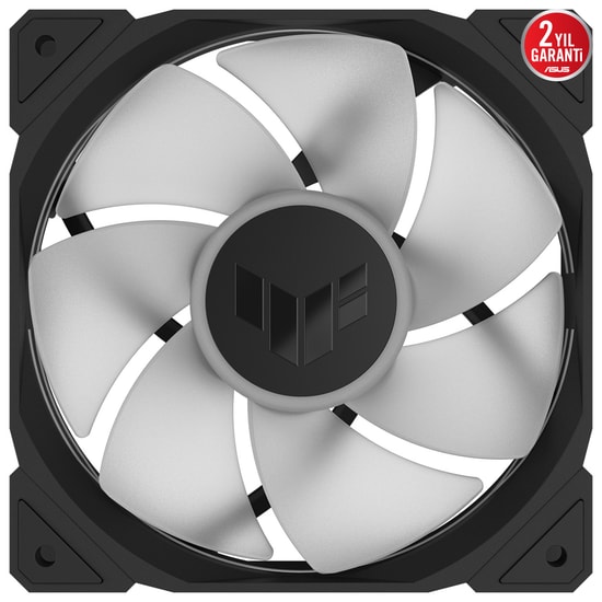 Asus TUF Gaming TR120 Reverse 3lü Kasa Fanı - 120 mm, ARGB, Ters Hava Akışı, 2000 RPM, 29 dB, Beyaz, 4 Pin, 3 Parça