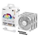 Asus Tuf Tr120 Soğutucu Kasa Radyatör Fani Adreslenebilir Argb 120mm 3 In 1 Beyaz Fan Ve Soğutucu