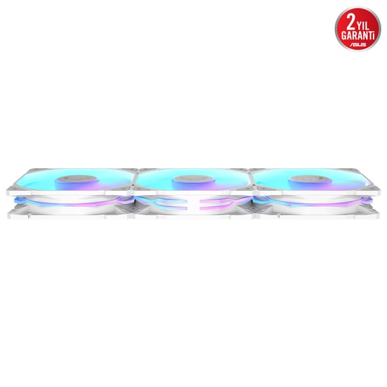 Asus Tuf Tr120 Soğutucu Kasa Radyatör Fani Adreslenebilir Argb 120mm 3 In 1 Beyaz Fan Ve Soğutucu