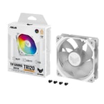 Asus Tuf Tr120 Reverse Soğutucu Kasa Radyatör Fani Ters Hava Akişi Adreslenebilir Argb 120mm Beyaz Fan Ve Soğutucu