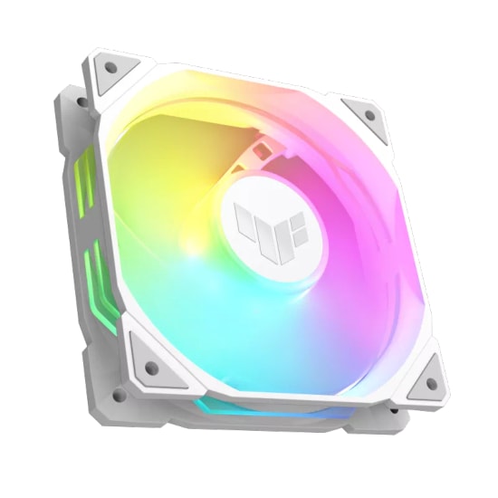 Asus Tuf Tr120 Soğutucu Kasa Radyatör Fani Adreslenebilir Argb 120mm Beyaz Fan Ve Soğutucu