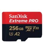 SanDisk 256GB Extreme Pro MicroSDXC UHS-I V30 A2 Hafıza Kartı (SDSQXCD-256G-GN6MA) - 200MB/s Okuma, 140MB/s Yazma