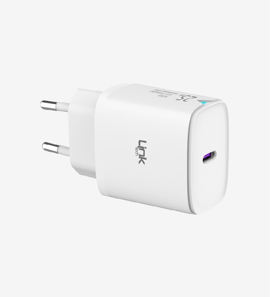 LinkTech LSC-C311 Siyah 25W Type-C to Type-C Kablolu Hızlı Şarj Aleti - PD Destekli, Siyah, Güvenli Şarj Adaptörü