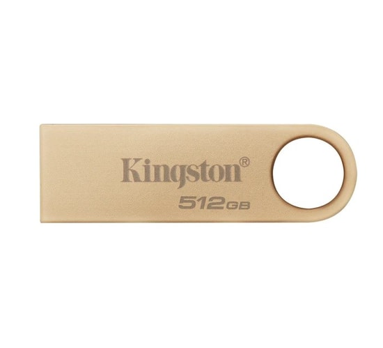 Kingston DataTraveler SE9 G3 512GB USB 3.2 Gen 1 Metal Kasa Flash Bellek (DTSE9G3/512GB) - 220/100MB/s Okuma/Yazma Hızı