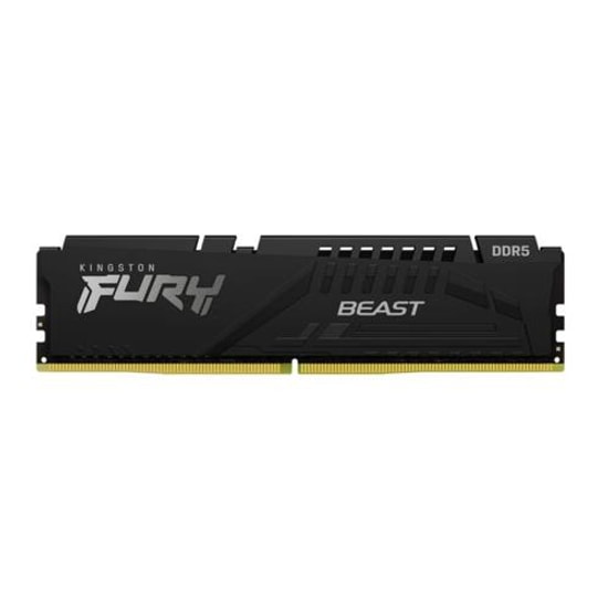 Kingston Beast 32GB 6000MHz DDR5 CL30 Siyah RAM (KF560C30BBE/32) - 1.4V, Soğutuculu, 2RX8, Expo, XMP 3.0 Uyumlu Bellek