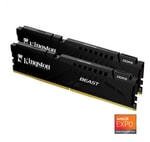 Kingston Beast 16GB (2x8GB) 6000MHz DDR5 RAM (KF560C36BBEK2-16TR) - CL36, EXPO, Yüksek Performanslı Bellek
