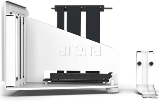 NZXT AB-RH175-W1 Dikey Ekran Kartı Montaj Kiti - Beyaz, PCIe 4.0 Desteği, Yüksek Performanslı Oyuncu Ekipmanı Aksesuarı