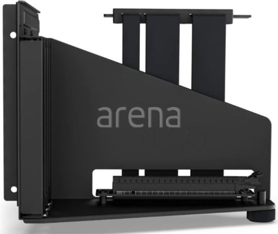 NZXT AB-RH175-B1 Dikey Ekran Kartı Montaj Kiti - PCIE 4.0 Siyah, Yüksek Performanslı Oyuncu Ekran Kartı Tutucu