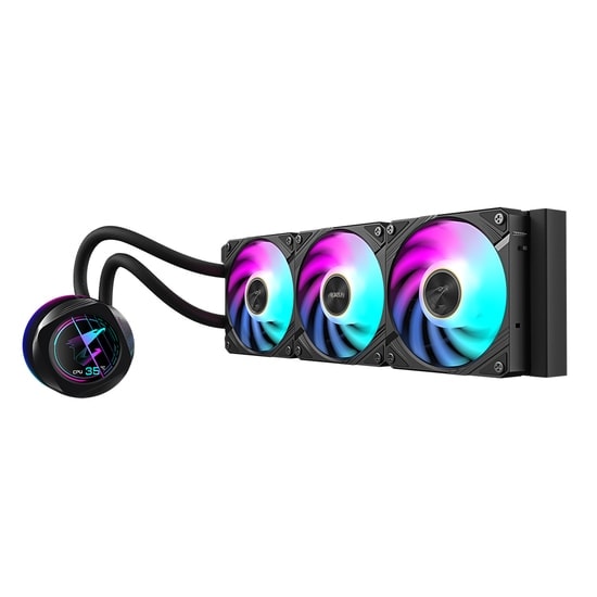 Gigabyte AORUS WATERFORCE X II 360 LCD Sıvı İşlemci Soğutucu (AORWFORCEXII360) - 3x120mm ARGB, AM5, LGA1851 Uyumlu