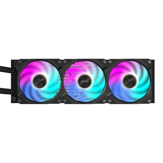 Gigabyte AORUS WATERFORCE X II 360 LCD Sıvı İşlemci Soğutucu (AORWFORCEXII360) - 3x120mm ARGB, AM5, LGA1851 Uyumlu
