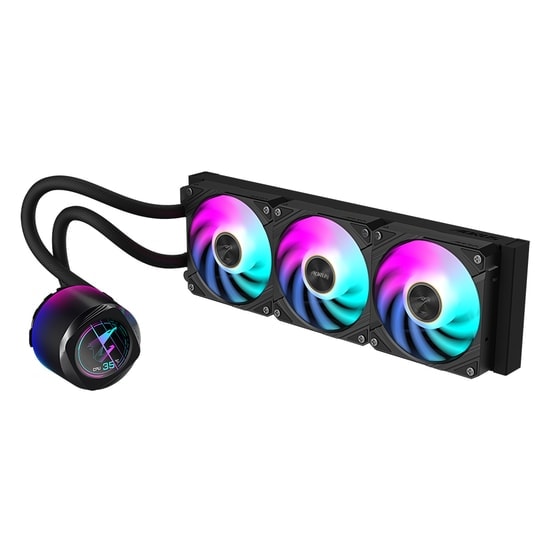 Gigabyte AORUS WATERFORCE X II 360 LCD Sıvı İşlemci Soğutucu (AORWFORCEXII360) - 3x120mm ARGB, AM5, LGA1851 Uyumlu
