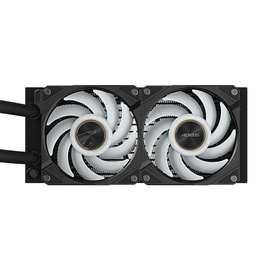 Gigabyte AORUS WATERFORCE X II 240 Sıvı İşlemci Soğutucu (AORWFORCEXII240) - 2.4" LCD Ekran, 2x120mm ARGB Fan