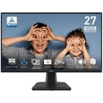 Msi 27 Pro MP275Q 2560x1440 (Qhd) Flat Va 100hz 1ms Anti-Glare Monitor Monitör