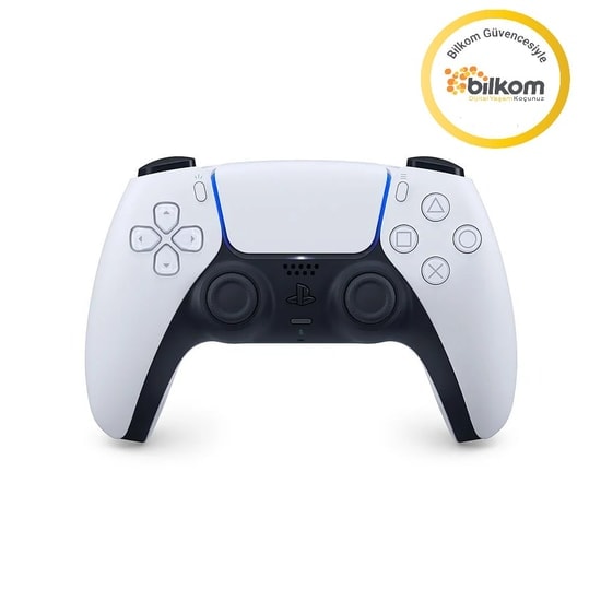 Sony PS5 Dualsense Kablosuz Beyaz Kontrol Cihazı - Titreşimli, Şarjlı, Dokunmatik, Kablosuz Oyun Kolu, (Gelişmiş Model)