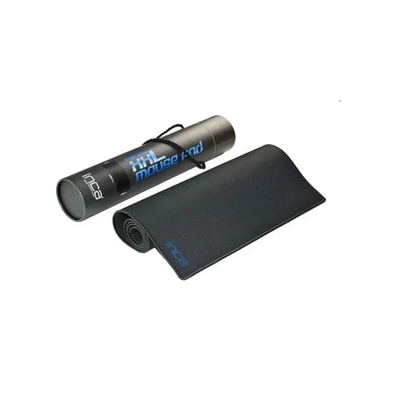 INCA IMP-018M 90x40cm XXL Siyah Gaming Mouse Pad - Dikişli Kenar, Geniş Alan, Kaymaz Yüzey