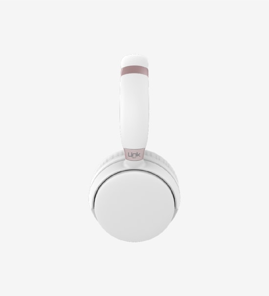 LinkTech HP8 Beyaz ANC Kulak Üstü Bluetooth Kulaklık (LPH-HP8/WHITE) - Aktif Gürültü Önleme, 76 Saat Müzik, Type-C