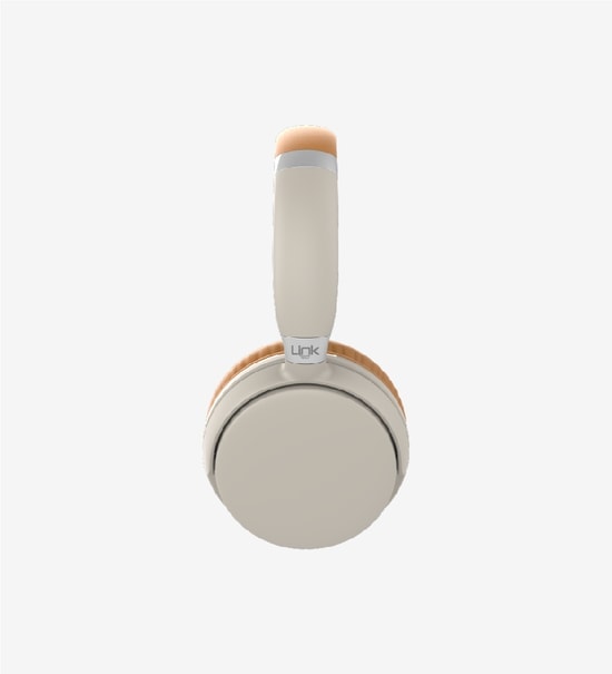 LinkTech HP8 Beyaz ANC Kulak Üstü Bluetooth Kulaklık (LPH-HP8/WHITE) - Aktif Gürültü Önleme, 76 Saat Müzik, Type-C