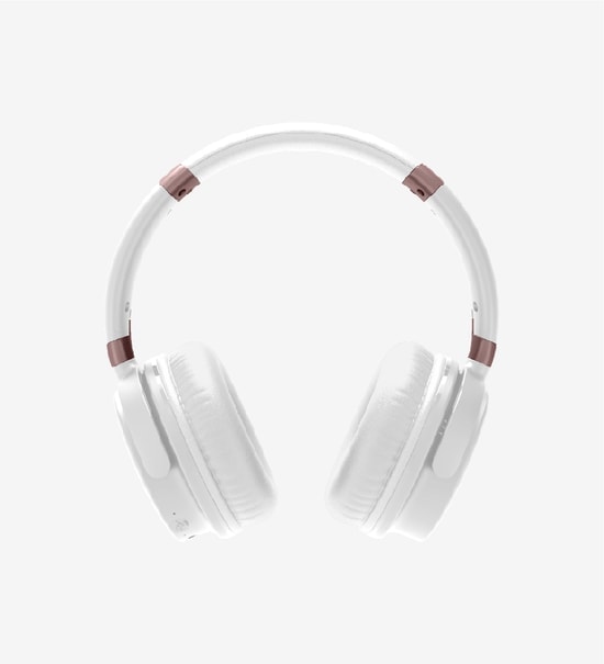 LinkTech HP8 Beyaz ANC Kulak Üstü Bluetooth Kulaklık (LPH-HP8/WHITE) - Aktif Gürültü Önleme, 76 Saat Müzik, Type-C