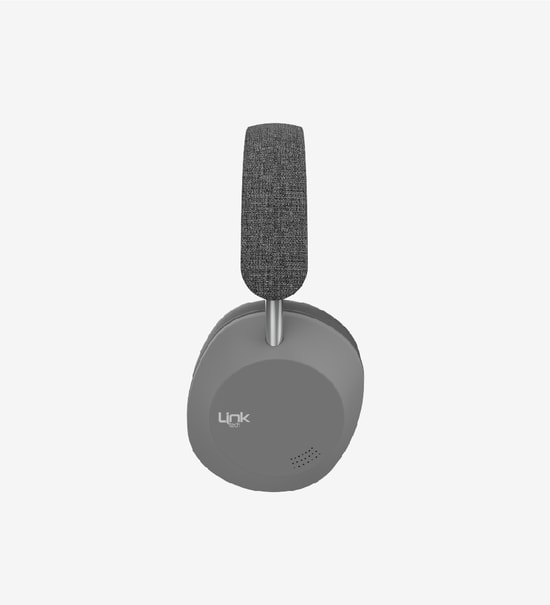 LinkTech HP3 Kulak Üstü Lacivert Bluetooth Kulaklık (LPH-HP3/BLUE) - 55 Saat Konuşma, 300 Saat Bekleme, BT 5.3