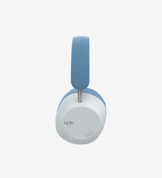 LinkTech HP3 Kulak Üstü Lacivert Bluetooth Kulaklık (LPH-HP3/BLUE) - 55 Saat Konuşma, 300 Saat Bekleme, BT 5.3