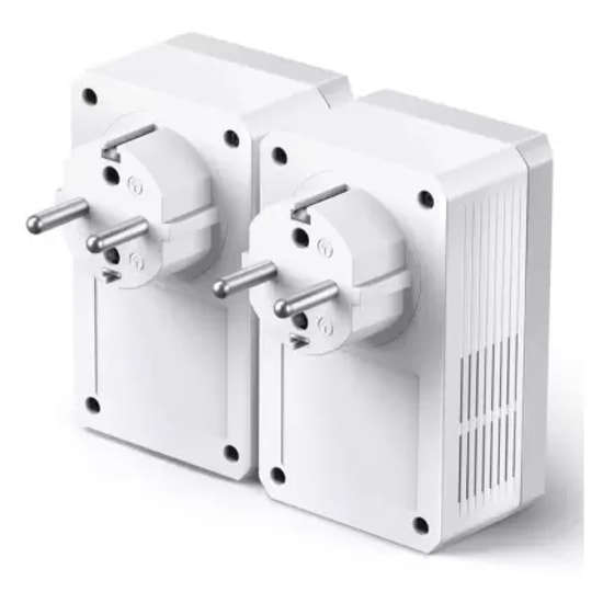 TP-Link TL-PA4010PKIT Powerline Adaptör - 500Mbps, 300 Metre Menzil, Entegre Güç Soketli, Tak-Kullan Başlangıç Kiti
