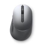 Dell MS5320W Çoklu Cihaz 1600DPI Kablosuz Siyah Mouse (570-ABHI) - Bluetooth & 2.4 GHz Bağlantı, Ergonomik Tasarım