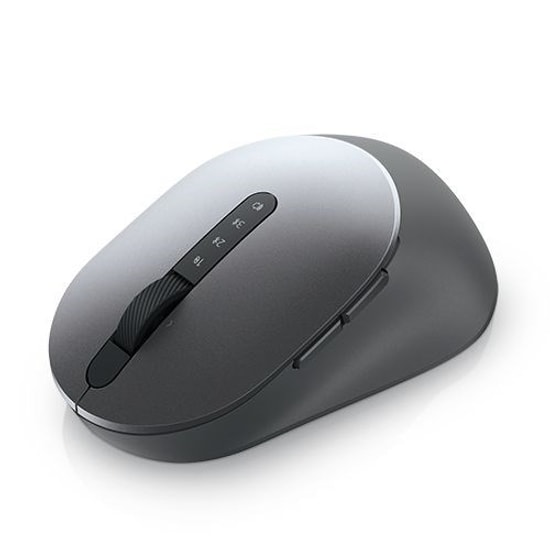 Dell MS5320W Çoklu Cihaz 1600DPI Kablosuz Siyah Mouse (570-ABHI) - Bluetooth & 2.4 GHz Bağlantı, Ergonomik Tasarım