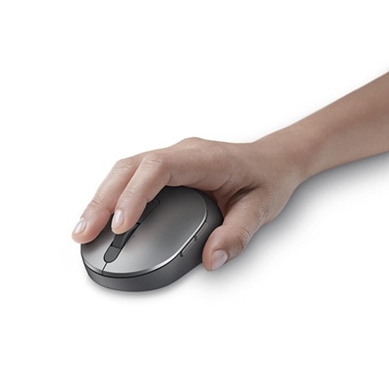 Dell Pro MS5120W Titan Gray Kablosuz Mouse (570-ABHL) - 4000 DPI, Bluetooth 5.0 & 2.4GHz Bağlantı, 36 Ay Pil Ömrü