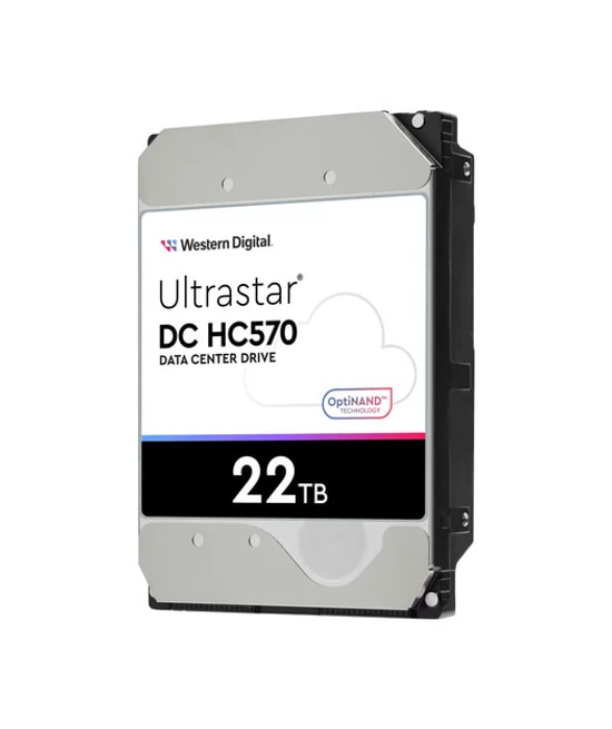 WD Ultra Star DC HC750 3.5 26.1mm 22Tb 512Mb 7200Rpm Sata Ultra 512e Se HDD