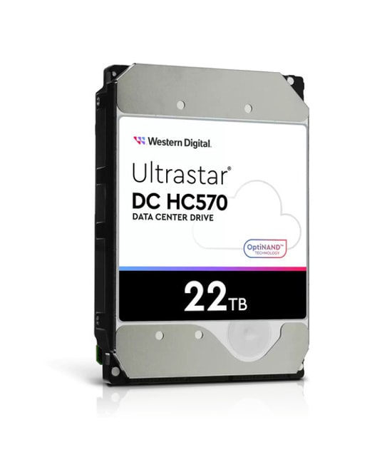 WD Ultra Star DC HC750 3.5 26.1mm 22Tb 512Mb 7200Rpm Sata Ultra 512e Se HDD
