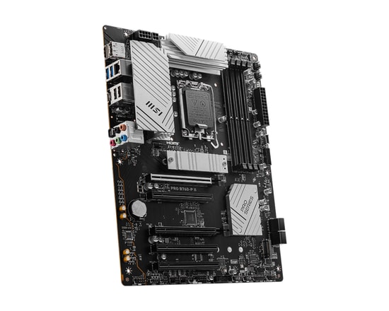 MSI PRO B760-P II D5 Anakart: Intel LGA1700, DDR5 7000MHz (OC), Çift M.2, 2.5G LAN, HDMI, DP, USB 3.2, Type-C, ATX