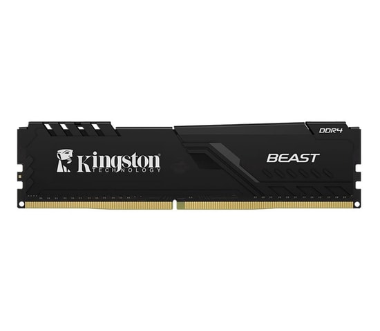 Kingston Fury Beast 32GB (2x16GB) 3600MHz DDR4 CL18 Siyah Ram (KF436C18BBK2/32) - Yüksek Performans Oyun ve İş Belleği