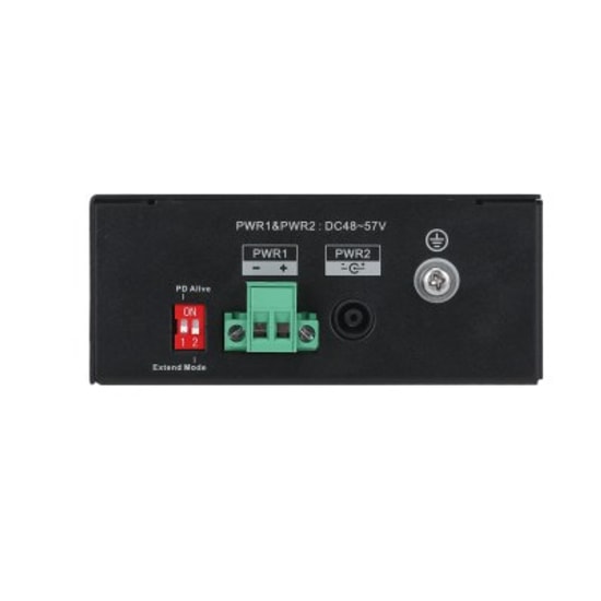 Dahua PFS3110-8ET-96-V2 Endüstriyel PoE Switch - 8 100MBps Port, 1xGE Uplink, 1xSFP, 96W PoE, Gerilim Koruma, Metal Kasa