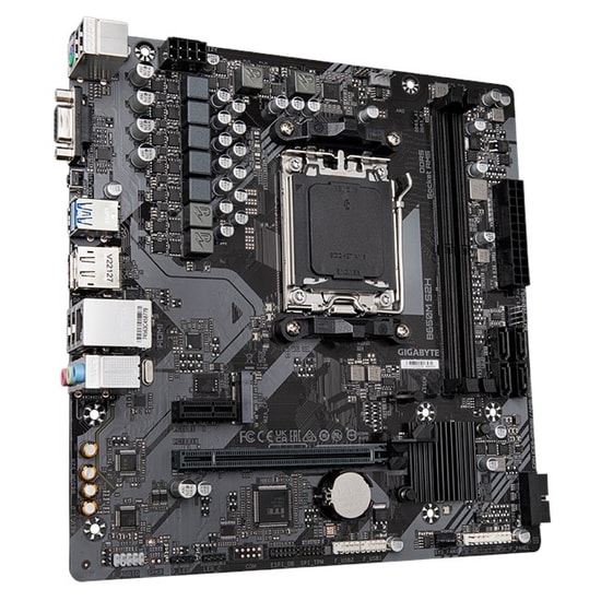 Gigabyte B650M S2H: AMD AM5, DDR5 6400MHz, PCIe 4.0, M.2, VGA, HDMI, DP, USB 3.2 Gen1, 1G LAN, RGB Micro ATX Anakart
