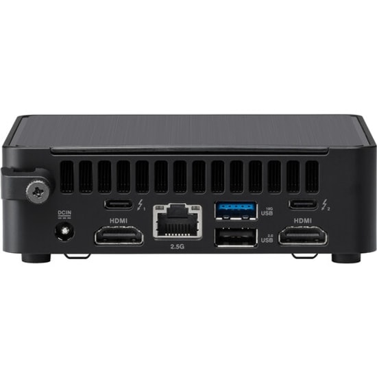Asus NUC14 Pro Slim Kit Mini PC NUC14PI300U - Intel Core i3-100U, Barebone, RAM ve Disk Yok, Kompakt Tasarım
