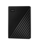 WD My Passport 6TB Siyah USB 3.2 Harici Disk (WDBR9S0060BBK) - 2.5" HDD, 256-bit Şifreleme, Taşınabilir Depolama
