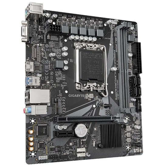 Gigabyte H610M H V3 D4 Anakart: DDR4 3200MHz, Intel LGA1700, PCIe 4.0, M.2, USB 3.2, VGA, HDMI, Micro ATX