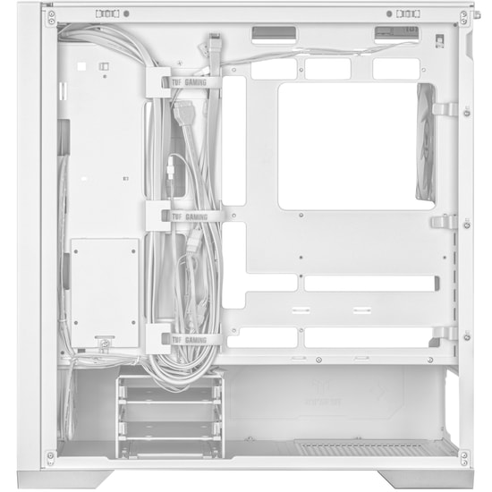 Asus Tuf Gaming GT302 TG ARGB 4 Adet 140 X 28 mm Fan EATX 12x10.9 ATX Micro-ATX MiniATX Beyaz Bilgisayar Kasası