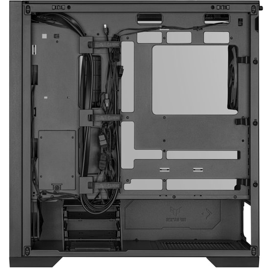 Asus Tuf Gaming GT302 TG ARGB 4 Adet 140 X 28 mm Fan EATX 12x10.9 ATX Micro-ATX MiniATX Siyah Bilgisayar Kasası