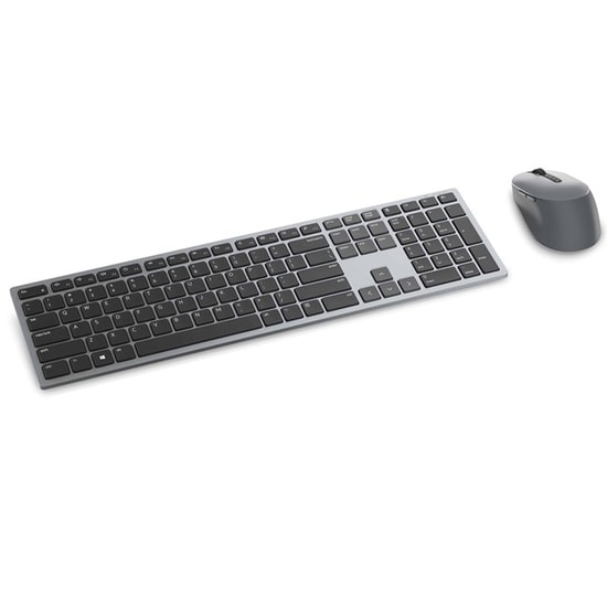 Dell KM7321W Premier Bluetooth Siyah Kablosuz Klavye Mouse Set (580-AJQR) - Türkçe Q Düzen, Çoklu Cihaz Bağlantısı