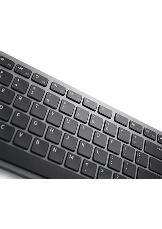 Dell KM7321W Premier Bluetooth Siyah Kablosuz Klavye Mouse Set (580-AJQR) - Türkçe Q Düzen, Çoklu Cihaz Bağlantısı