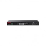 Ip-Com G1120P-16-250W 16 Port Gigabit 2xGb RJ45 SFP Uplink 230w Poe Rackmount Switch