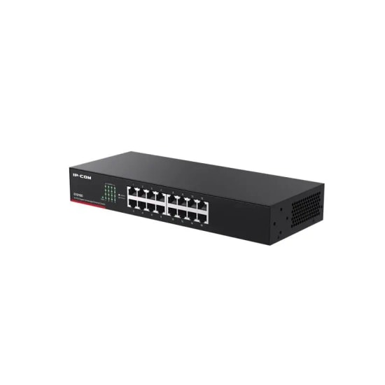 IP-COM G1016D - 16 Port Gigabit Metal Kasa Rackmount Switch (Tamamı Gigabit Portlu, Kolay Kurulum)