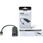 Dark USB 3.0 Gigabit Ethernet Siyah Ağ Adaptörü (DK-NT-U3GLAN2) - 10/100/1000 Mbps, USB Type-A, Tak Çalıştır 